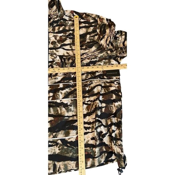 No Boundaries Camo XL Camouflage Anorak Pullover Hooded Windbreaker Jacket Hoode - Picture 5 of 6